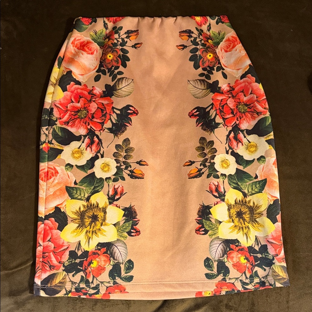 FOREVER 21 Floral Print Women's Skirt